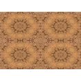 thumbnail image 1 of Ahgly Tapis Rectangulaire Orange Lavable en Machine, 4 Pieds x 6 Pieds, 1 of 7