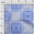 thumbnail image 2 of oneOone Cotton Poplin Blue Fabric Geometric Sewing Craft Projects Fabric Prints By Yard 42 Inch Wide, 2 of 4