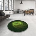 thumbnail image 4 of Ahgly Company Machine Washable Indoor Rectangle Transitional Night Black Area Rugs, 5' x 7', 4 of 7