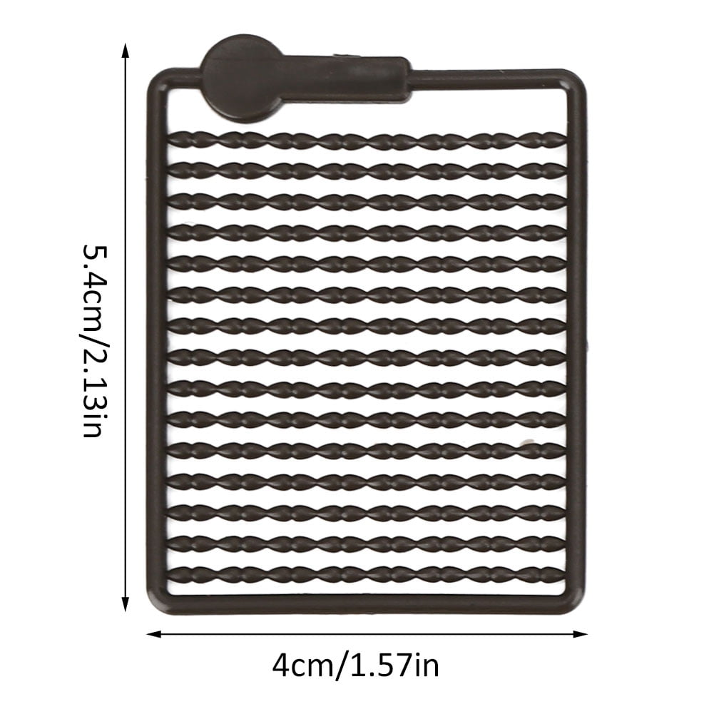 10 Pcs Cheveux Durables, Arrêts d'Appâts et Gréement Stratton Gréements 190cc 650 Ex Cadre Accessoire de Pêche à la Carpe