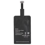 Fdit Qi Type C Wireless Charging Receiver Universal Micro USB Charger Adapter For Phone,Qi Type C Micro USB Charger Pad,Micro USB Type C Fast Wireless Charger Adapter