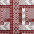 thumbnail image 1 of oneOone Cotton Poplin Red Fabric Block Sewing Material Print Fabric By The Yard 56 Inch Wide, 1 of 5