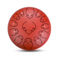 thumbnail image 1 of yingyy Steel Tongue Drum 13 Notes 12 Inch Handpan Steel Drum Hand Drums Percussion Instrument red, 1 of 1