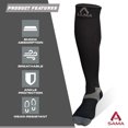 thumbnail image 3 of 2 pairs Womens & Mens Compression Socks 20-30 mmhg SAMA DILIGENCE, 3 of 7