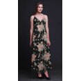 thumbnail image 4 of Bimba Robe Longue Maxi à Bretelles Spaghetti Ajustables à Imprimé Floral, Tenue de Plage d'Été - Moyen, 4 of 6