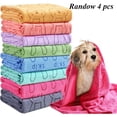 thumbnail image 5 of A Set of 4 Quick-Drying Ultra-Fine Microfiber Towels for Small Pets Like Kittens And Puppies - Absorbent Towels for Pet Bathing And Grooming, Suitable for Small to Medium Dogs And Cats, Featuring a Co, 5 of 5
