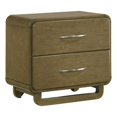 thumbnail image 1 of Amsbury 2-drawer Nightstand Bedside Table Nutmeg, 1 of 15