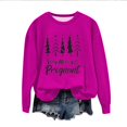 thumbnail image 2 of EGNMCR Chandail en Molleton de Noël Col Rond Imprimé Ample Manches Longues Sans Capuche, 2 of 4