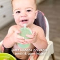 thumbnail image 5 of Olababy Silicone Training Cup with Straw Lid | Babies Water Drinking Cup | 6+ Mo Infant To 12-18 Months Toddler | Sippy Cup For Kids & Smoothie Cup | Baby Led Weaning (Lemon 5 oz), 5 of 5