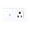 White, variant on Amdohai 95- Wi-Fi Smart Wall Outlet with 1 Gang Touch Light