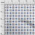 thumbnail image 1 of oneOone Georgette Viscose Fabric Square & Triangle Geometric Decor Fabric Printed BTY 42 Inch Wide, 1 of 4
