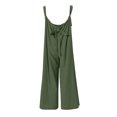 thumbnail image 5 of LSLJS Combinaison Décontractée pour Femme Sans Manches à Bretelles Spaghetti, Ample, Ajustable, Extensible, Pantalon Long, une-Pièce avec Poches, 5 of 5