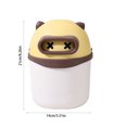 thumbnail image 3 of Desktop Garbage Can Mini Cute Sundries Bin Students Dormitory Desk With Lid Garbage Can Living Room Waste Paper Baskets, 3 of 6