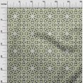 thumbnail image 3 of oneOone Georgette Viscose Olive Green Fabric Block Craft Projects Decor Fabric Printed By The Yard 42 Inch Wide-LT, 3 of 5