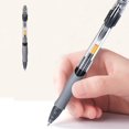 thumbnail image 2 of Chanana Retractable Ballpoint Pen, Black Ink Pens, Ball Point Pen Black Ink Ballpoint Pens with Super Soft Grip Medium Point 0.5mm Office Pens (Black), 2 of 9