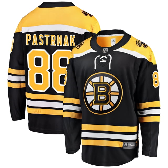 David Pastrnak Boston Bruins NHL Fanatics Breakaway Home Jersey, Medium