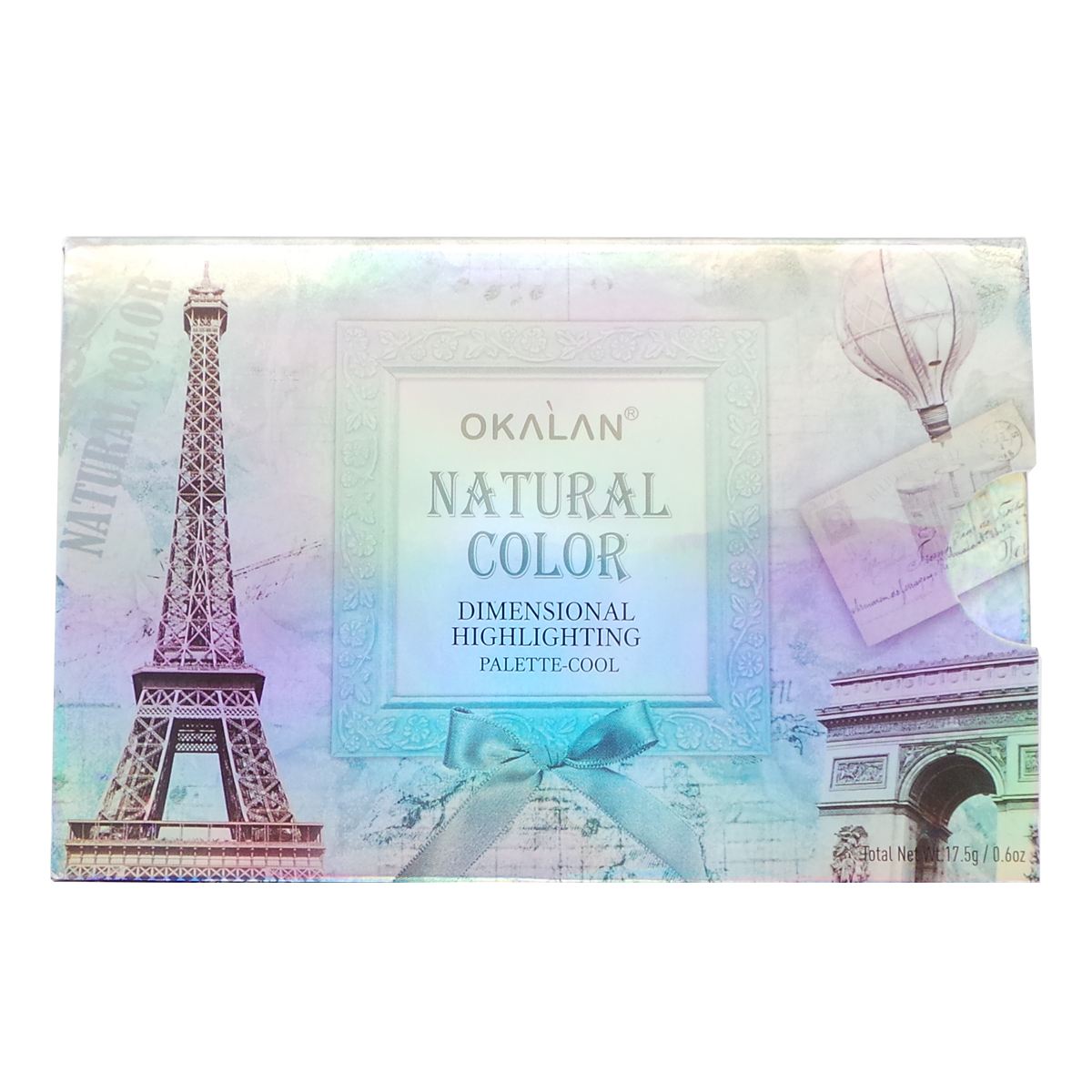 OKALAN Palette de Surlignage Dimensionnelle Couleur Naturelle - Cool