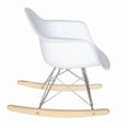 thumbnail image 3 of Plata Décor Import Inc White Rocking Chair for children with Armrests, 3 of 4