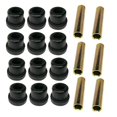 thumbnail image 1 of 4 Set Rear Leaf Spring for Club Car Gas Electric Golf Cart Bushing and Sleeve Kit, 1015583 1012303 1992 Up, 1 of 7