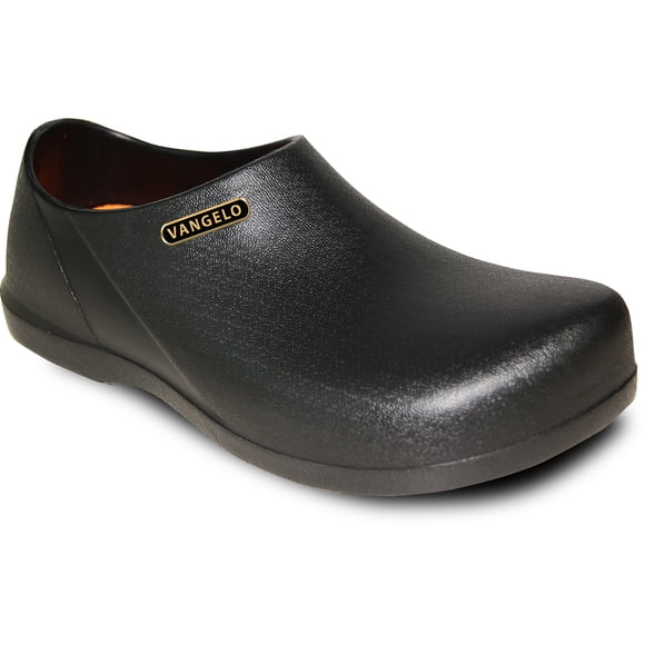 vangelo Professional Slip Resistant Clog Women and Men Work Shoe Nurse Shoe Chef Shoe CARLISLE BLACK