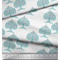 thumbnail image 3 of Soimoi Polyester Crepe Fabric Tree Block Decor Fabric Printed Yard 42 Inch Wide, 3 of 3