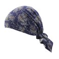 thumbnail image 3 of Couvre-Chef Cancer pour Femmes Confort Foulard Bonnet Chimio Cancer - Fond Noir avec Grand, 3 of 7