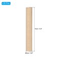 thumbnail image 2 of Unique Bargains 3/4 x 6 Inch Dowel Rods Wood Sticks Unfinished Wooden Dowel Rods Round Dowels Sticks 25 Pcs, 2 of 6