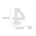 thumbnail image 1 of Birthday Number Silicone Cake Pizza Pan Baking Cake Bread Kitchen Diy Mould, 1 of 2