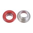 thumbnail image 4 of Unique Bargains 100PCS Grommets Eyelets 1/6 Inch (4mm) ID Hole Metal Self Backing Eyelet with Washers for Leather Red, 4 of 7
