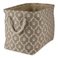 thumbnail image 1 of Design Imports CAMZ12546 Bac à Litière pour Animaux en Polyester à Motif Patte en Treillis & Pierre - Moyen, 1 of 1
