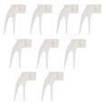 thumbnail image 1 of Birds Food Feeder,, Plastic Small Size Reusable Bird Food Fork,  For Parrots Cages For Hamster Cages, 1 of 8