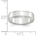 thumbnail image 3 of 10KW 6mm Flat with Step Edge Band Size 6 Size 6, 3 of 3