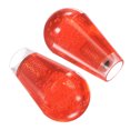 thumbnail image 1 of Unique Bargains Red Ellipse Oval Joystick Rocker Ball Top Handle for Arcade Game 2 Pack, 1 of 5