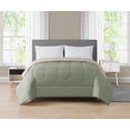 thumbnail image 1 of Mainstays Green Reversible Comforter Twin, 1 of 5