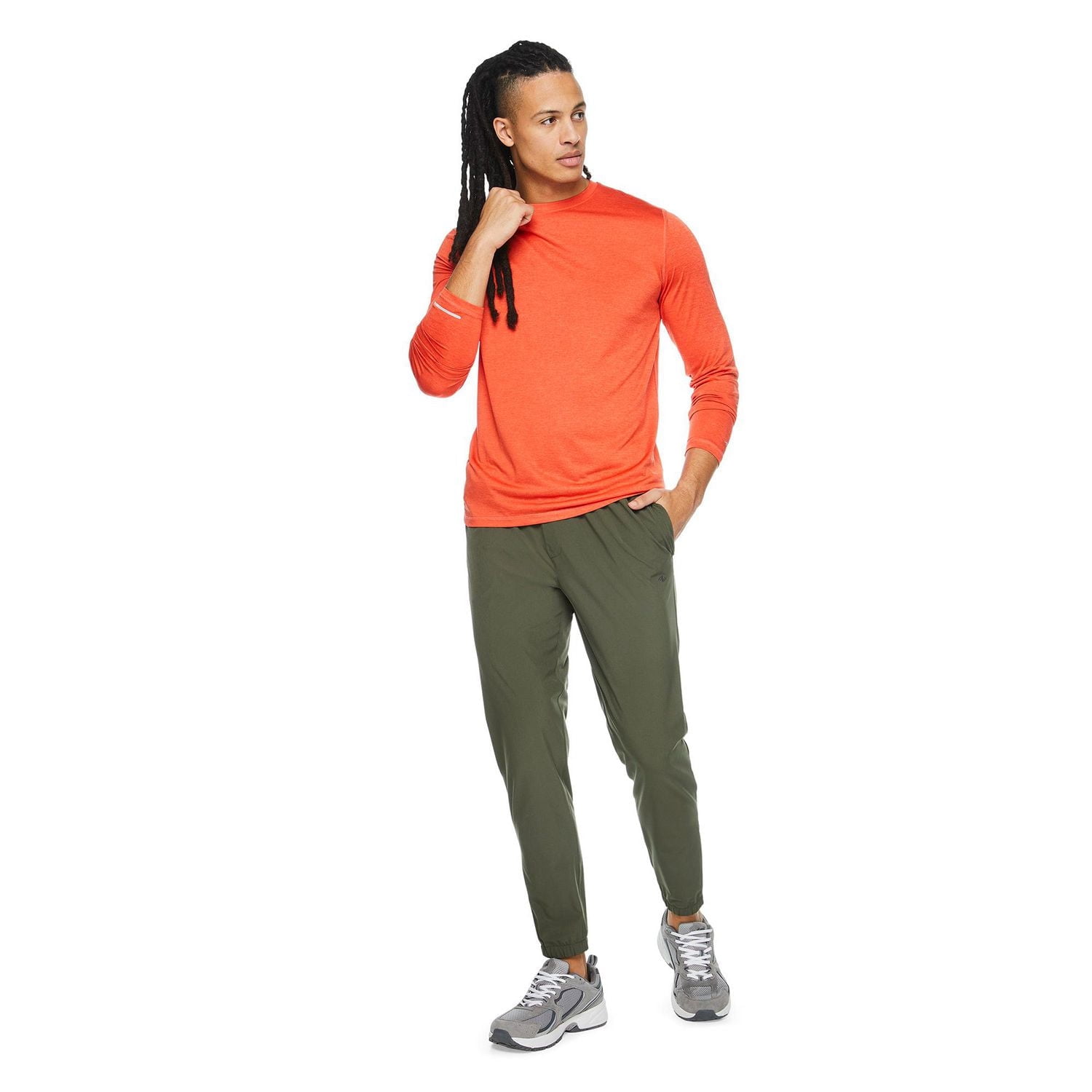 Athletic Works Men's Stretch Woven Jogger