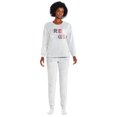 thumbnail image 1 of Pyjama 2 pièces en peluche George pour femmes, 1 of 6