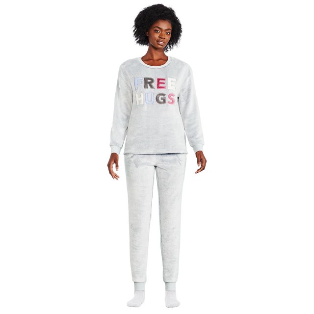 Pyjama 2 pièces en peluche George pour femmes