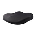 thumbnail image 2 of AHMT Car Seat Cushion, Comfort Memory Foam Car Cushion, Non-Slip Auto Booster Seat Cushion for Improve Driving Vision, Suitable for Vehicles Trucks SUVs Car Accessories(Black), 2 of 8