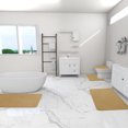 thumbnail image 4 of 2025-2026 Memory Foam Bath Mat Set, Bathroom Rugs For 4 Pcs Toilet Mats Universal Soft Comfortable Water Absorption Non-Slip Thick Machine Washable Easier To Dry Dark Clearance, 4 of 7