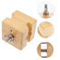 thumbnail image 3 of Support de Montre en Bois Étau Réglable Pince Fixe Outil Utile pour Horloger, 3 of 8