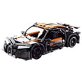 thumbnail image 1 of 490 PCS Car Building Blocks Set, 1:18 Bugatti Chiron Car Model with Pull-Back Motor - 11004, 1 of 3