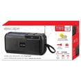 thumbnail image 3 of Escape - Solar Powered Rechargeable Bluetooth Speaker with FM Radio and Flashlight, Black, 3 of 3