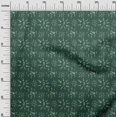 thumbnail image 3 of oneOone Tissu Cambric Coton Vert Sarcelle Foncé Matériel de Robe de Mer Tissu Imprimé Tissu au Mètre 56 Pouces de Large, 3 of 4