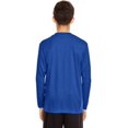 thumbnail image 3 of Youth Zone Performance Long-Sleeve T-Shirt - SPORT ROYAL - XS, 3 of 3