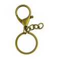 thumbnail image 3 of Abbracc 10 Pcs Porte-Clés Fendu 30mm avec Fermoirs Mousqueton, 3 of 5
