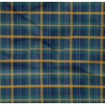 thumbnail image 4 of oneOone Organic Cotton Poplin Twill Fabric Madras Check Print Fabric BTY 42 Inch Wide, 4 of 4