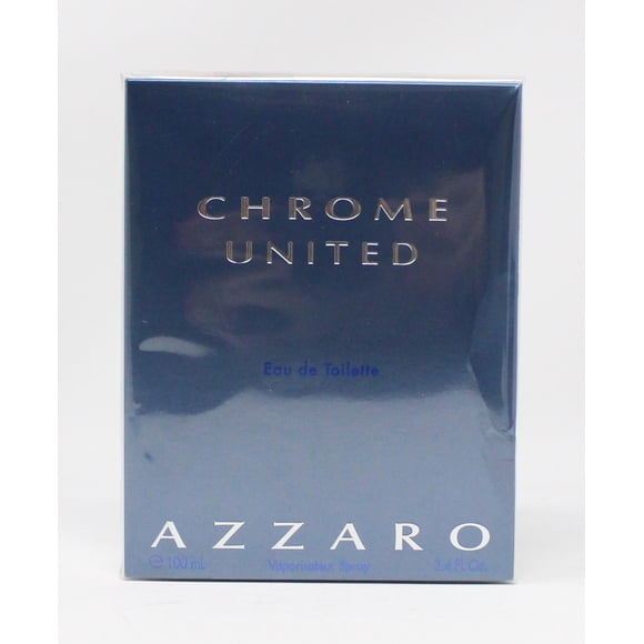 Azzaro Chrome United Eau De Toilette 3.4 Ounce