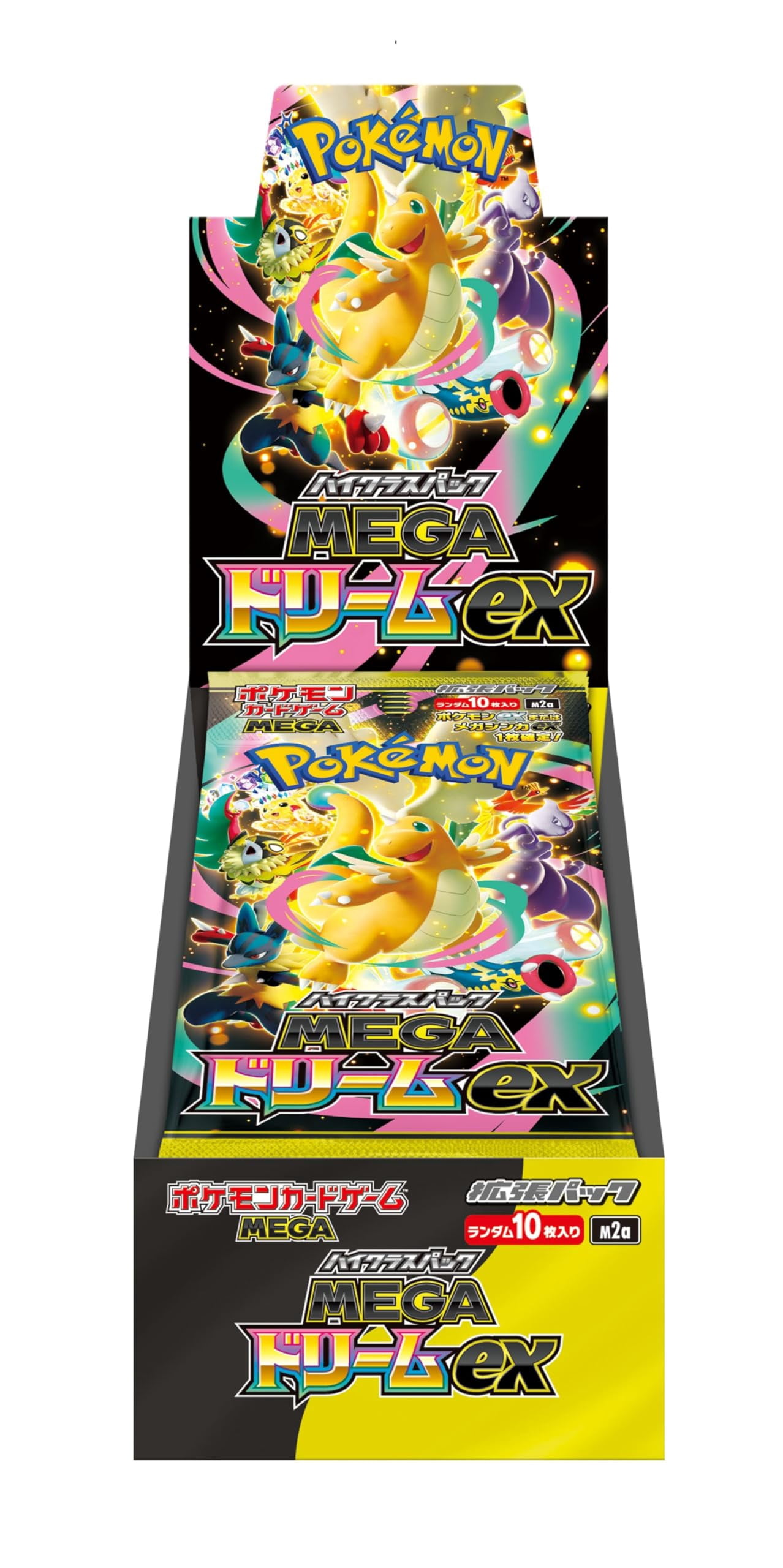 ポケモンカードゲーム Pokemon Card MEGA Dream ex 1BOX Pokemon Card Game MEGA High Class Pack MEGA Dream ex Box - Walmart.ca