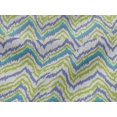thumbnail image 4 of oneOone Viscose Jersey Fabric Chevron Flame Stitch_Printed Craft Fabric BTY 60 Inch Wide, 4 of 5
