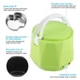 thumbnail image 4 of Cuiseur Vapeur Alimentaire Portable Cuiseur à Riz Multifonction Cuiseur à Riz Électrique Cuiseur Vapeur Alimentaire 24V 140W 1.6 L Cuiseur à Riz Électrique Portable Multifonction Cuiseur Vapeur pour Camion Vert, 4 of 8
